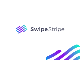 Stripe Swipe Logo Design Typography Logo Design Branding Design Logo