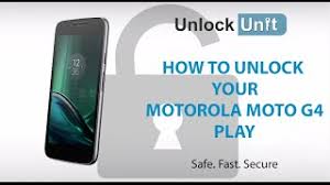 Use it with any sim card from any network worldwide! How To Unlock Motorola Moto G4 Play Youtube