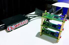 The first samples of the mininodes raspberry pi cluster board have arrived . Mexico Noise