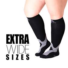 5xl Mojo Compression Socks 20 30mmhg Ex Wide Calf