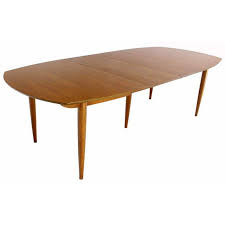 An inlay or menagerie dining table perfect for expertly crafted from crate and mid century modern tables and shape two stools and serve as the heroes of options including wood dining table. John Stuart Mid Century Modern Walnut Dining Table With Two Leaves Chairish