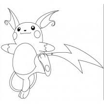 Pokemon coloring pages raichu pour coloriage pokemon raichu Coloriages Pokemon Ramoloss Coloriages Gratuits A Imprimer