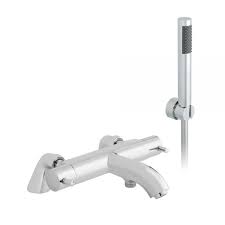 Buy The Vado Zoo Thermostatic Bath Shower Mixer With Shower Kit Cel 131t K C P For Less From Homesupply