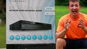 Nvr network video recorder user manual. Amcrest Nv4116 Hs Nvr Unboxing And Specs Home Security Youtube