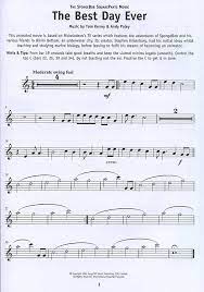 Best Day Ever Sheet Music Flute Music Wise