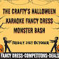 The Crafty's Fancy Dress Karaoke Monster Bash event in Tamworth