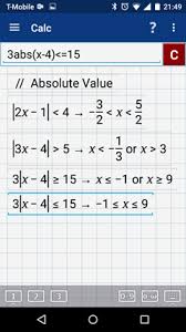 9 3 Absolute Value Inequalities Graphing Calculator By Mathlab User Manual
