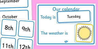 Daily Calendar Weather Chart Mini Beasts Daily Calendar