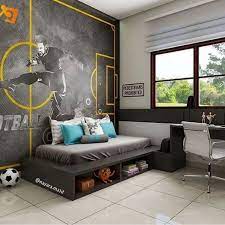 Cool Kids Soccer Bedroom Designs Soccer Bedroom Boy Bedroom Design Soccer Themed Bedroom