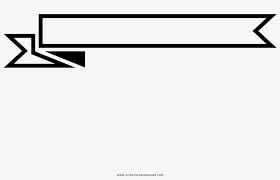 Dogs love to chew on bones, run and fetch balls, and find more time to play! Ribbon Banner Coloring Page Banners Para Colorear Transparent Png 1000x1000 Free Download On Nicepng