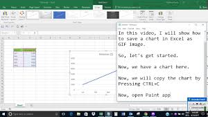 Save Excel Chart As Gif Image
