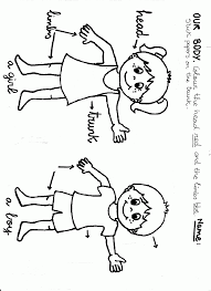 Body parts coloring pages for you to paint colors and have fun every day from our website giving color to black and white pictures. Printable Body Parts Coloring Pages All Coloring Pages Highway