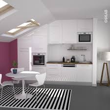 Cuisine Blanche Moderne Facade Bora Blanc Brillant Oskab Cuisine Noire Relooking Cuisine Cuisine Moderne Blanche