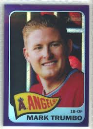 Amazon.com: 2014 Topps Heritage Chrome Base Variation #442 Mark Trumbo  PURPLE VARIATION : Collectibles & Fine Art