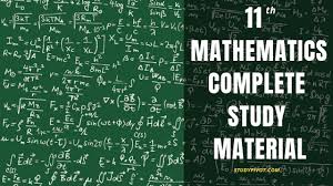 Complete Study Material For Class 11 Mathematics For Iit Jee Main And Advanced Mathematics Algebra Formulas Study Materials