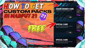 Choose the card size that you want to customize select your card stock, number of cards and finishing choose a packaging such as tuck box or rigid game box enter our online card maker How To Get Custom Packs In Madfut 21 Once Again Madfut 21 1 12 3 Youtube