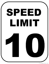 Black And White Road Signs Printable Printable Speed Limit Signs Speed Limit Signs Speed Limit Speed