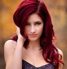 What's best way getting my hair red like this from dark brown