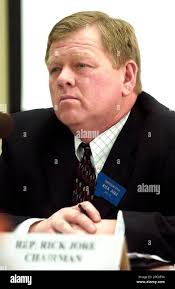 Montana Rep. Rick Jore, Constitutional Party Ronan, chairman of the  Education Committee, is shown during a committee hearing in Helena, Mont.,  in this Jan. 6, 2007, photo . The polite trout farmer