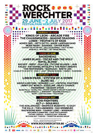 The 2003, 2005, 2006 and 2007 festivals received the arthur award for best festival in the world at international live music conference (ilmc). Rock Werchter 2017 History Rock Werchter