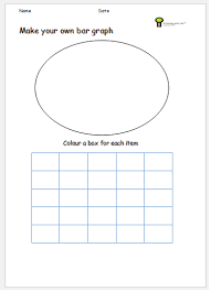 Bar Graph Worksheets For Kids Make Your Own Free Print