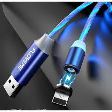 Hier ist oftmals eine festplatte dabei und einige kabel. Floveme Magnetisches Led Micro Usb Ladekabel 1 M Leuchtend Blau Mobile Universe
