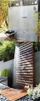 Whether you just want to rinse off before entering the house or want to enjoy a nice shower under the stars. 32 Beautiful Easy Diy Outdoor Shower Ideas A Piece Of Rainbow Backyard Outdoor Shower Fixtures Outdoor Space Design