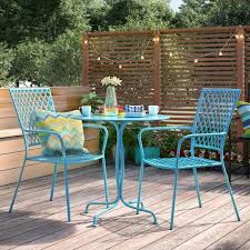 Found It At Wayfair Helena 3 Piece Bistro Set Outdoor Bistro Set Outdoor Patio Set Outdoor Patio Decor