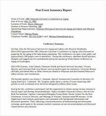 Post Event Report Template Unique 9 Summary Report Templates Samples Examples F In 2021 Report Template Job Description Template Event Planning Checklist Templates