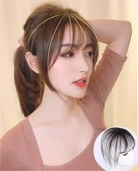 100% real human hair topper toupee clip hairpiece bangs bob top toper cover grey. Amazon Com Human Hair Bangs With Top Piece Clip In Seamless Topper Fringe Extension Hand Made Light Brown Beauty