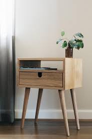Mid Century Tasmanian Oak Bedside Table Oak Bedside Tables Bedside Table Design Retro Bedside Tables