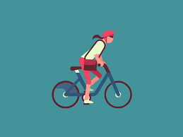 Dribbble Cycling By R A D I O Motion Design Animation Animation Design Cool Animated Gifs