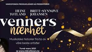 Heine totland — i don't wanna go there 04:06. Venners Naerhet Med Heine Totland Britt Synnove Johansen Konzert In Sauda Sauda Fjord Norway
