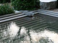 I Was Trying To Think Of A Bird Bath Idea That Would Work And It Just Now Crossed My Mind That An Infinity Pool With A Sh Pool Water Features Outdoor