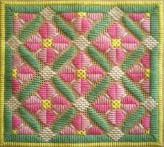 6 free bargello needlepoint patterns for the weekend