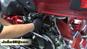 Touring Bike Air Suspension Adjustment Using Tusk Suspension Pump
