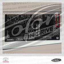 Toyota Touch Up Paint Find Touch Up Color For Toyota Color N Drive