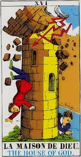 The House Of God The Tower Tarot D Epinal The Tower Tarot Tarot Decks Tarot Card Decks