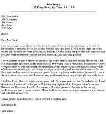 Many recruiters prefer to receive cover letters and resumes for a job posting via email rather than by mail or in person. Recruitment Consultant Cover Letter Exle 35 Images It Consultant Cover Letter Exle Recruitment Consultant Cover Letter Template Kanza Environmental Consultant Cover Letter