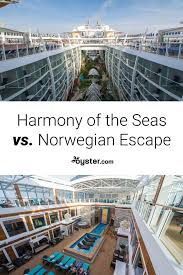 Freedom Of The Seas Vs Allure Of The Seas Cruise Face Off Norwegian S Escape Vs Royal Caribbean S Harmony Of The Seas Oh The Places You Will Go And The Things You Will Do Harmony Of The Seas Roy