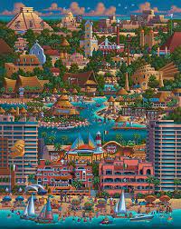 Cancun Puzzlewarehouse Com Cancun Puzzle Art Cancun Mexico