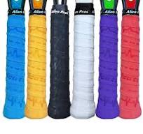 ALIEN PROS Tennis Racket Grip Tape (6 Grips) Precut & Dry Feel Tennis Grip  Designer Overgrip for High Performance