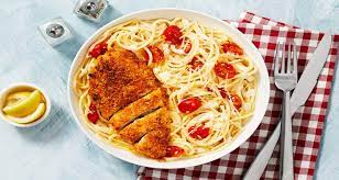 Chicken Parmesan With Linguine Recipe Hellofresh Recipe Parmesan Crusted Chicken Crusted Chicken Parmesan Crusted