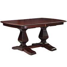 Your guests will think you have. Cheyenne Double Pedestal Amish Dining Table Cabinfield Fine Furniture
