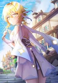 In the chinese dub, the voice actress who played lumine also voiced. Lumine Genshin Impact Image 3158345 Zerochan Anime Image Board