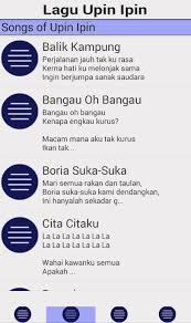 Lagu abc dan alifbata apk 1.1 for android. Lagu Upin Ipin Baru For Android Apk Download