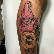 Kid Buu Dragon Ball Tattoo Tattoos Z Tattoo