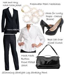 Classy The Pearls Add A Nice Touch Interview Dress What To Wear How To Wear