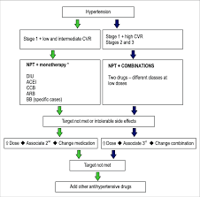 Flowchart For The Treatment Of Hypertension Cvr