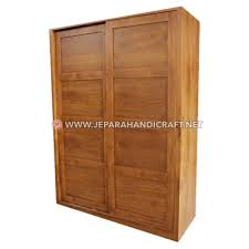 Informasi tetang lemari pakaian minimalis pintu geser lebih lengkap. Jual Lemari Pakaian Minimalis Kayu Jati Sliding Door Terbaru